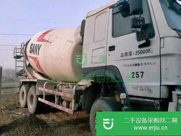 山東出售二手豪沃大12方精品攪拌車