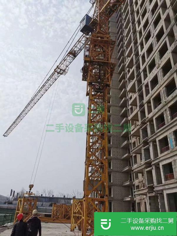 河北出售二手10年廣西建機6018--8塔吊
