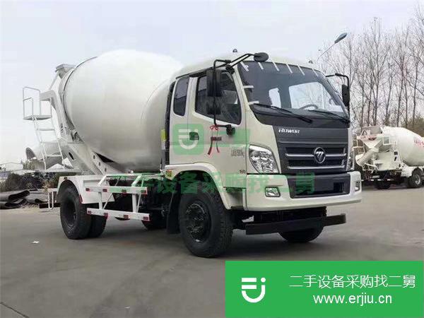 山東出售二手小型6方混凝土攪拌車國六