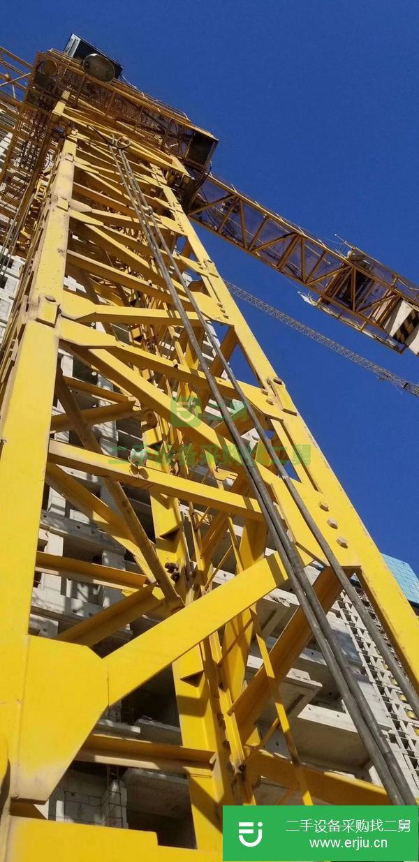 河北出售二手10年廣西建機6018--8塔吊
