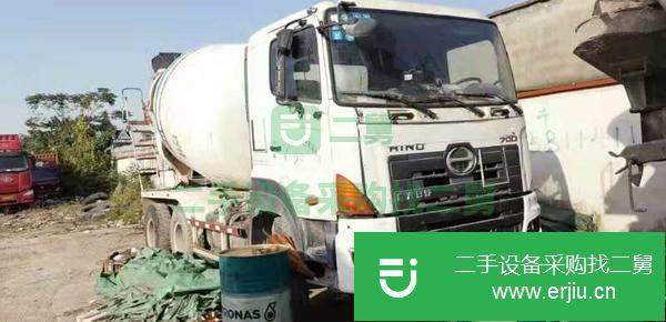浙江出售二手日野十方攪拌車