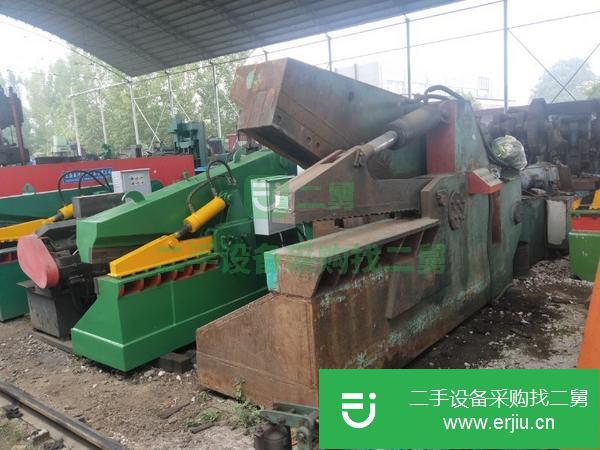 福建出售二手250噸江蘇華宏廢舊金屬剪切機