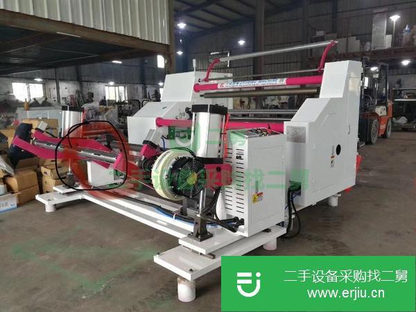 北京出售二手PLC全自動控制張力臥式分切機
