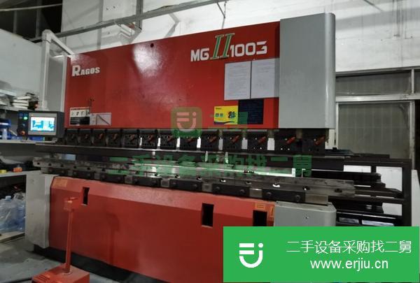 廣東出售二手鐳戈斯100噸3米數控折彎機