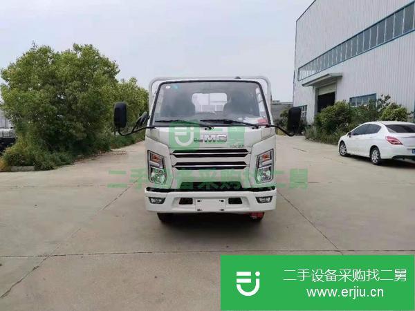 河南出售二手化學物品江鈴廂式運輸車國六一汽錫柴110馬力柴油發動機