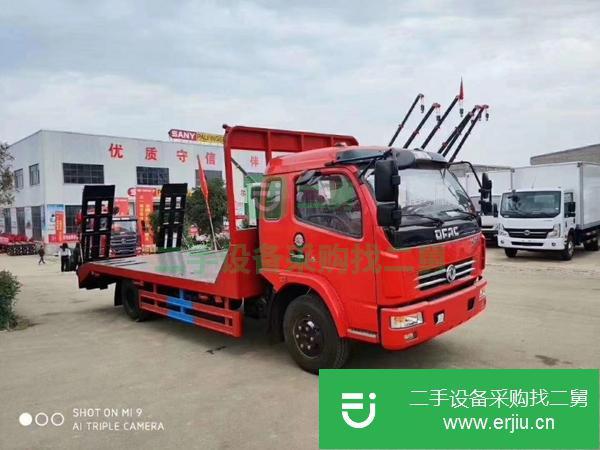 甘肅出售二手解放平板前四后八運輸車35噸