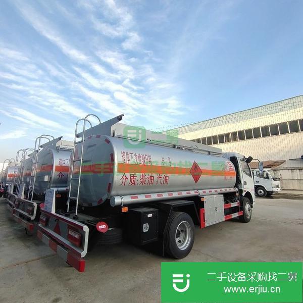 河南出售二手國六8噸油罐車朝柴170馬力柴油發(fā)動機