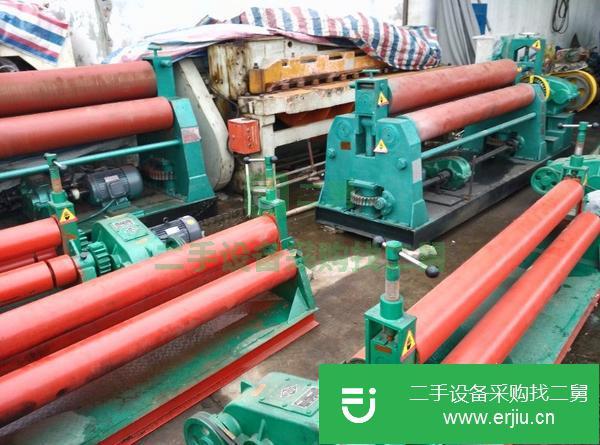 四川出售二手多功能三輥卷板機