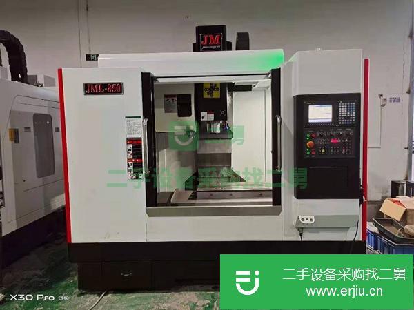 廣東出售二手17年巨銘850二線一硬加工中心,發(fā)那科系統(tǒng),三軸靜音