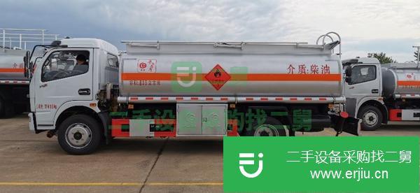 河北出售二手8噸油罐車(chē)可分期玉柴150馬力