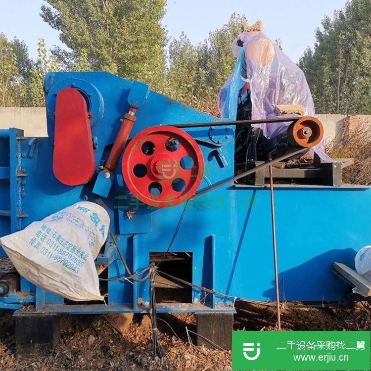 山東出售二手木材雙軸破碎機(jī)