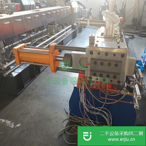 江蘇出售二手碳酸鈣高填充母料造粒機