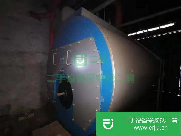 山東出售二手17年3噸燃氣蒸汽鍋爐