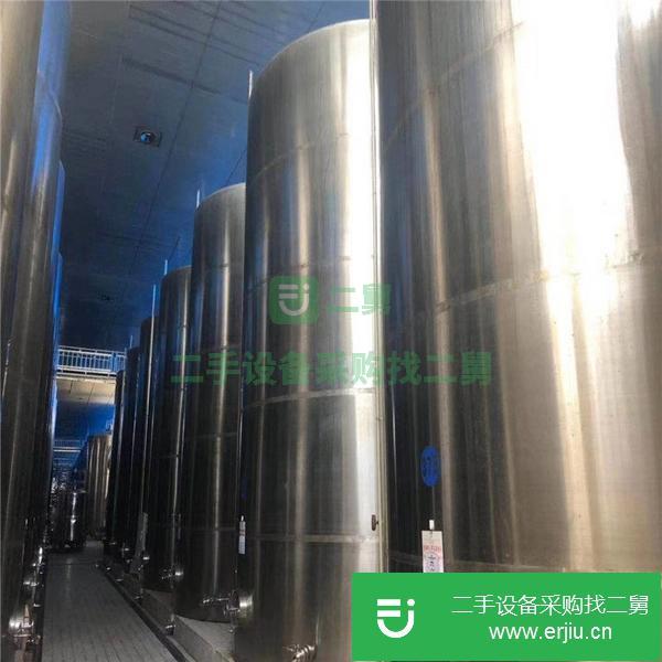 山西出售二手50立方不銹鋼發酵罐