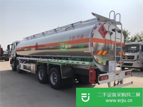 山東出售二手重汽汕德卡20噸油罐車德國曼340馬力