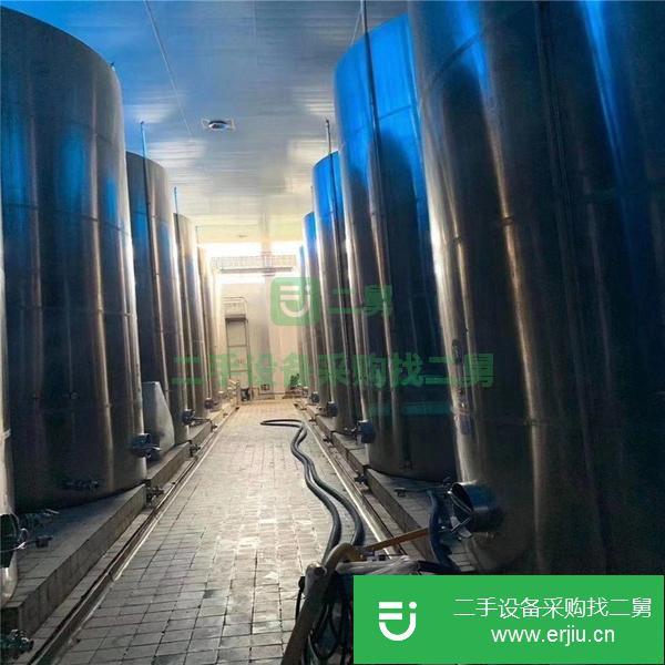 山西出售二手50立方不銹鋼發酵罐