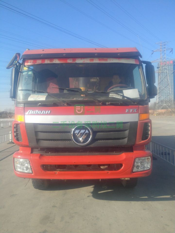 遼寧出售歐曼后八輪 340馬力奔馳橋12速自卸車手續(xù)齊全