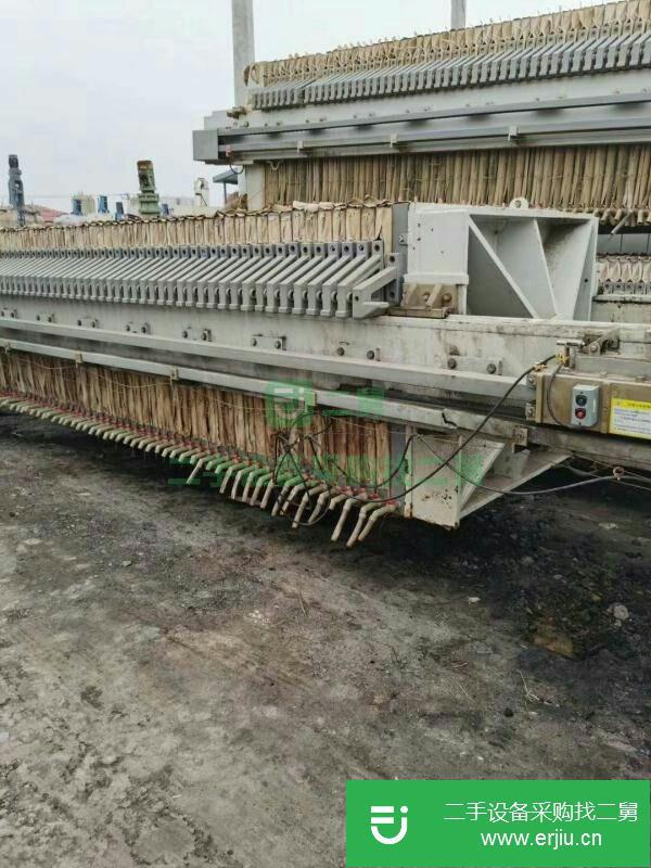 貴州出售二手景津500方壓濾機