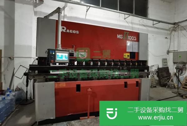 廣東出售二手鐳戈斯100噸3米數控折彎機