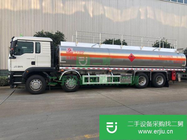 四川出售二手重汽汕德卡30.4方20噸油罐車德國曼340馬力