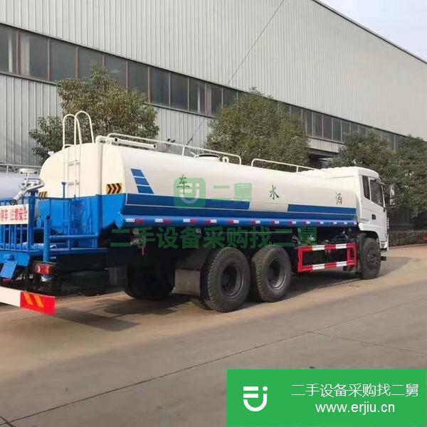 湖北出售二手國五東風專底后雙橋20噸灑水車