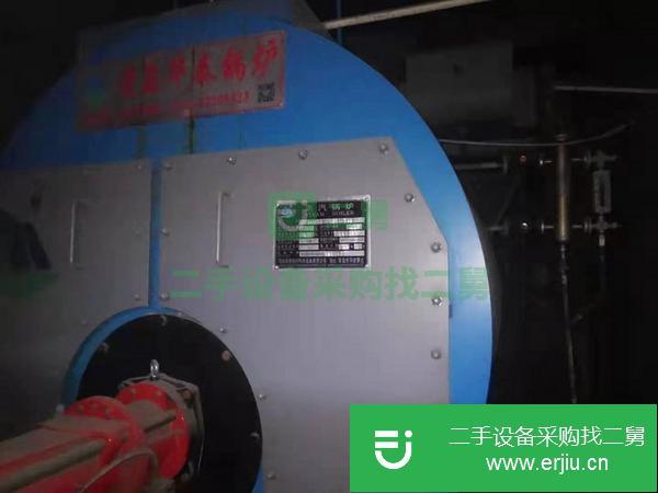 山東出售二手17年3噸燃氣蒸汽鍋爐