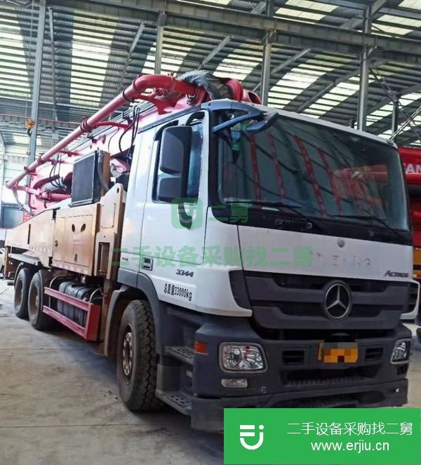 內(nèi)蒙古出售二手19年三一49米泵車