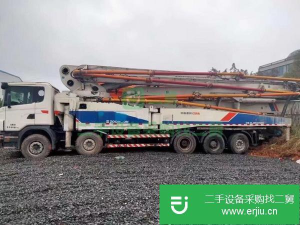 湖南出售二手12年中聯60米泵車