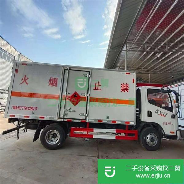 湖南出售二手3類廂式甲醇運輸車濰柴110馬力