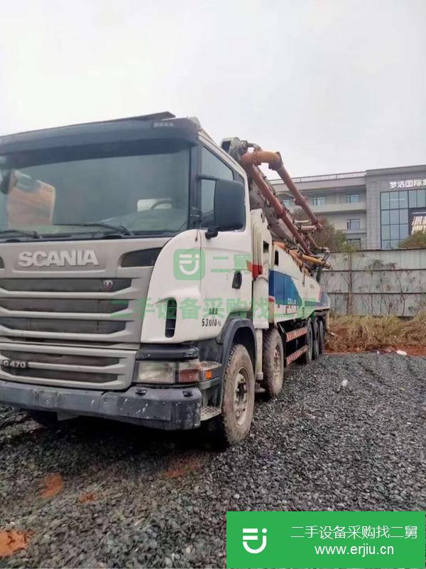 湖南出售二手12年中聯60米泵車