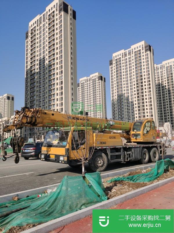 山東出售二手徐工25K國三吊車