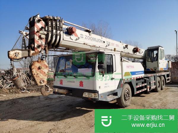 河南出售二手12年中聯25V5吊車