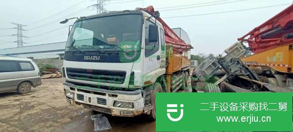 湖南出售二手10年五十鈴37米泵車