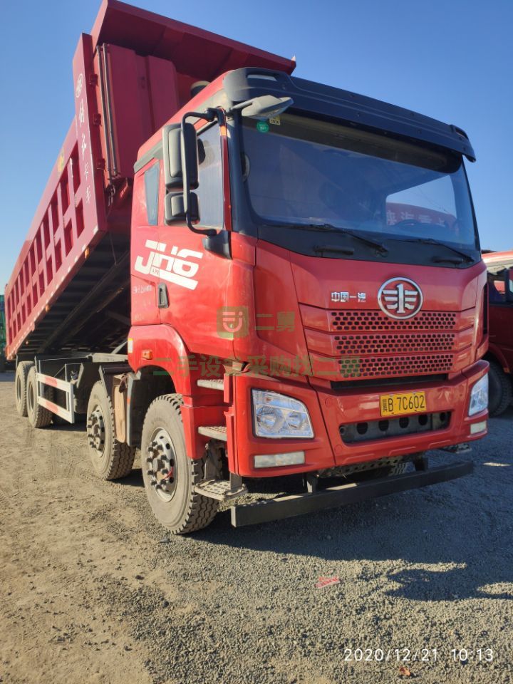 出售19年國五8米解放JH6前四后八自卸車