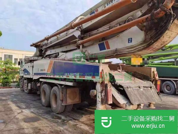 湖南出售二手12年中聯52米泵車