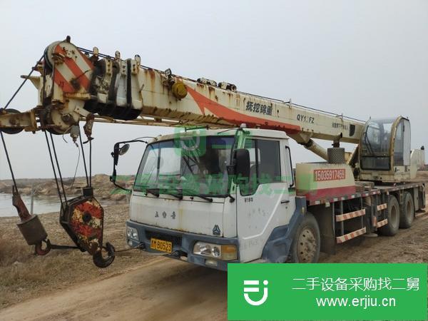 山西出售二手10年撫挖12噸吊車