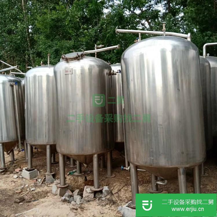 山東出售二手不銹鋼壓力儲罐