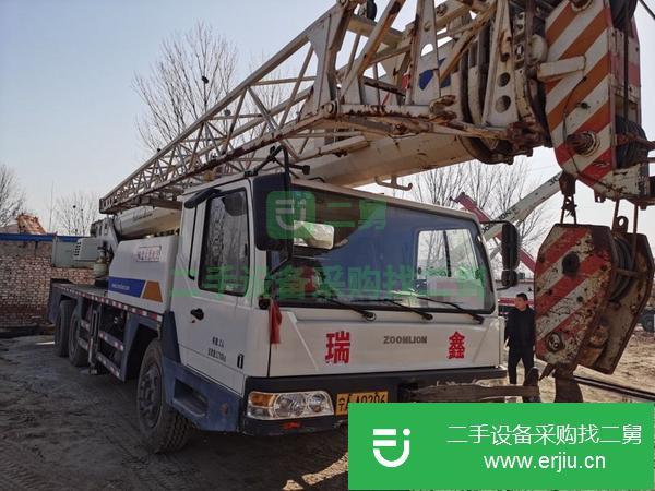河南出售二手12年中聯25V5吊車