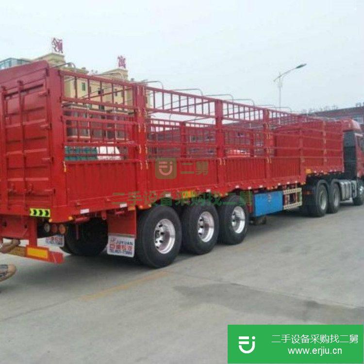 山東出售二手倉欄半掛車