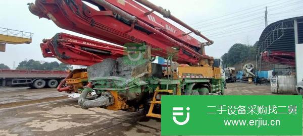 湖南出售二手10年五十鈴37米泵車