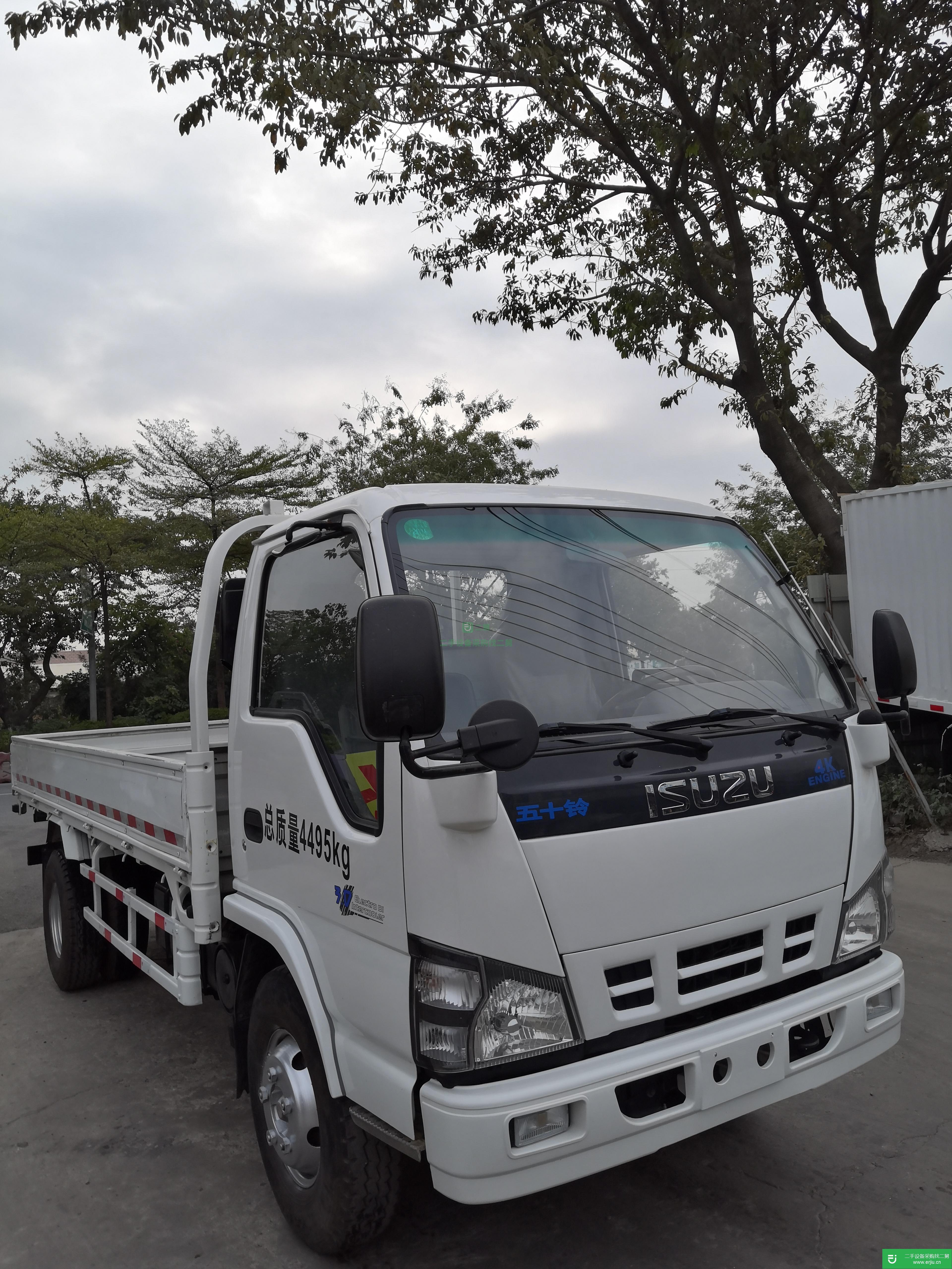 廣東出售二手慶鈴130馬力國五貨車