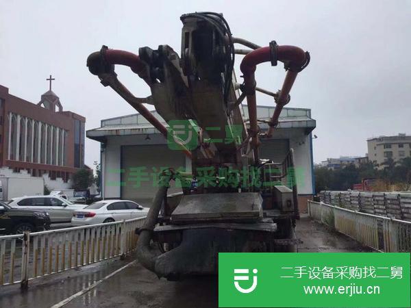 湖南出售二手10年五十鈴37米泵車手續齊全包過戶