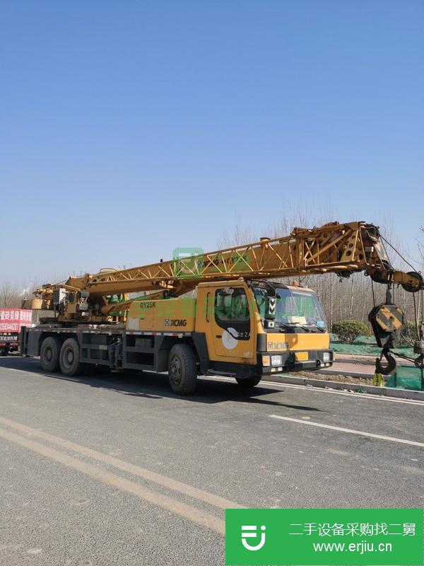 山東出售二手徐工25K國三吊車