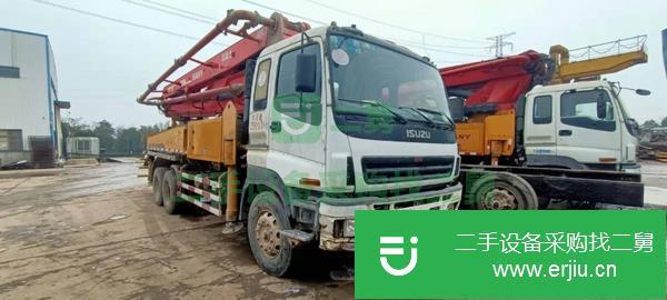湖南出售二手10年五十鈴37米泵車