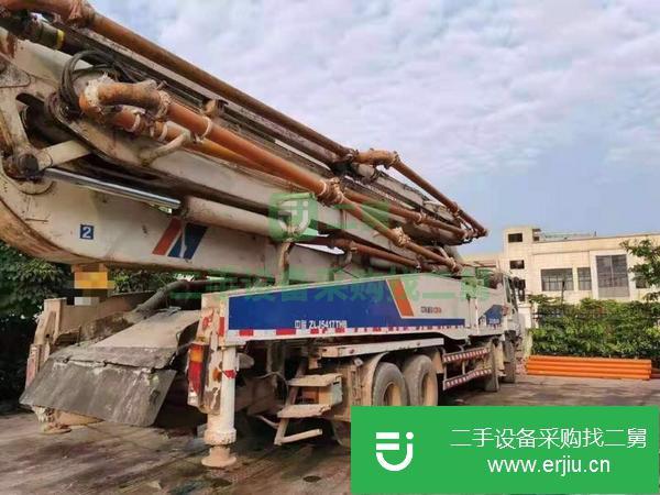 湖南出售二手12年中聯52米泵車