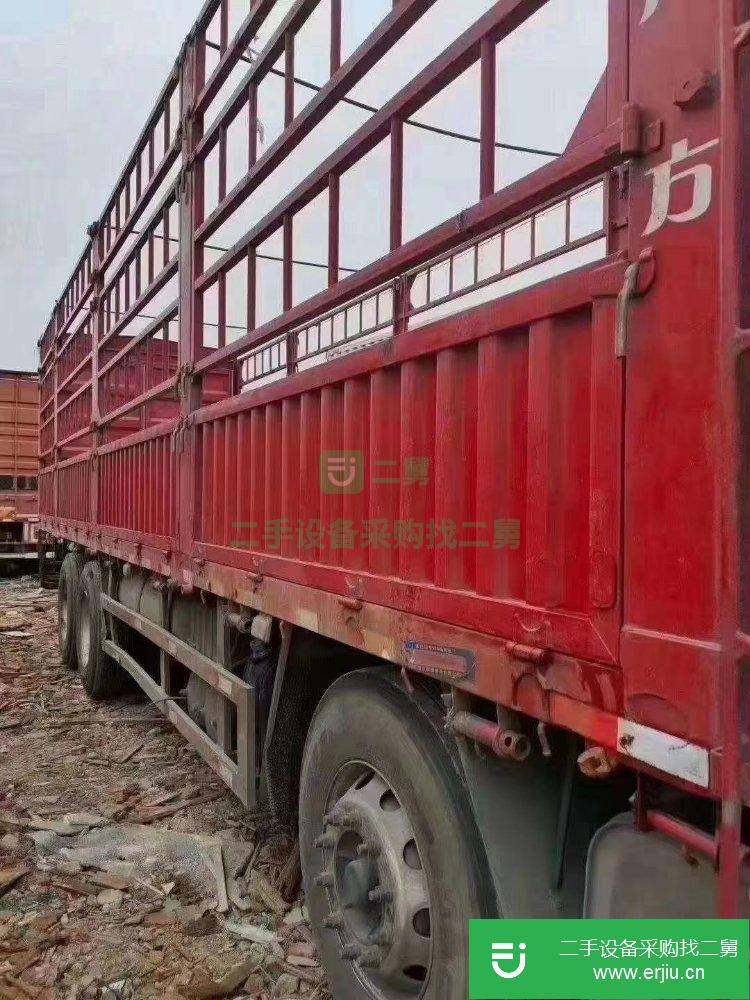 江西出售二手東風(fēng)天龍465馬力高欄載貨車