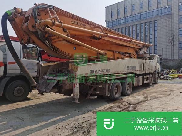 湖南出售二手13年中聯56米泵車原版車況