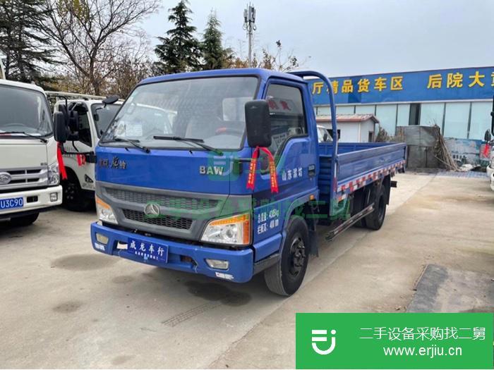 山東出售二手北京牌100馬力國四貨車