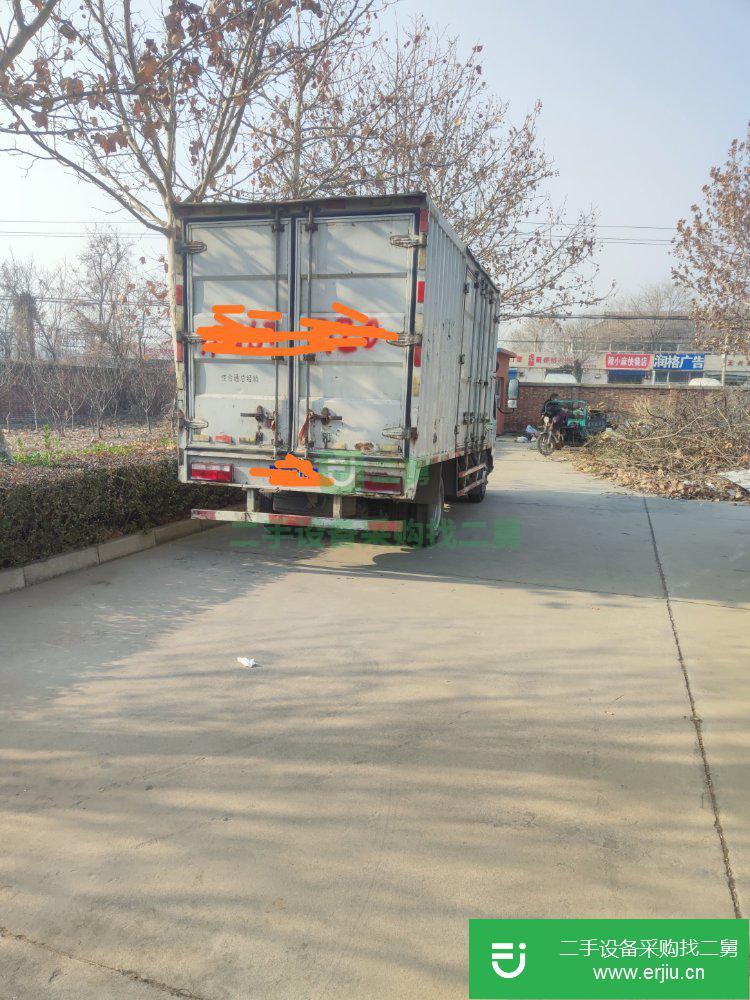 天津出售二手江淮駿鈴115馬力國四箱式貨車