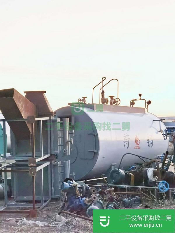 內蒙古出售二手兩噸燃氣蒸汽鍋爐